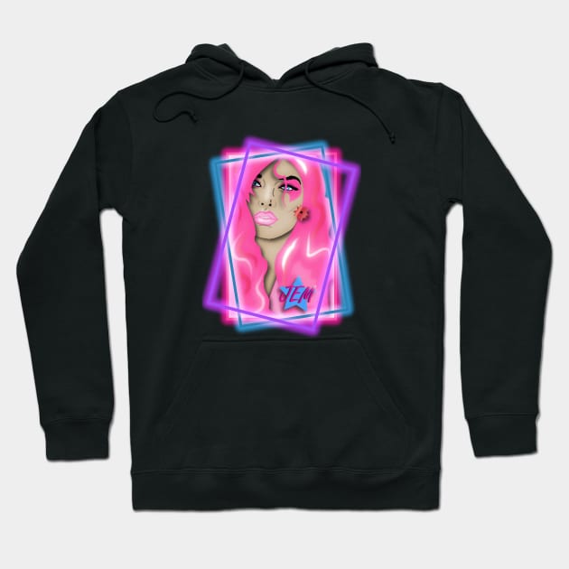 Jem Glam and Glow Hoodie by G9Design